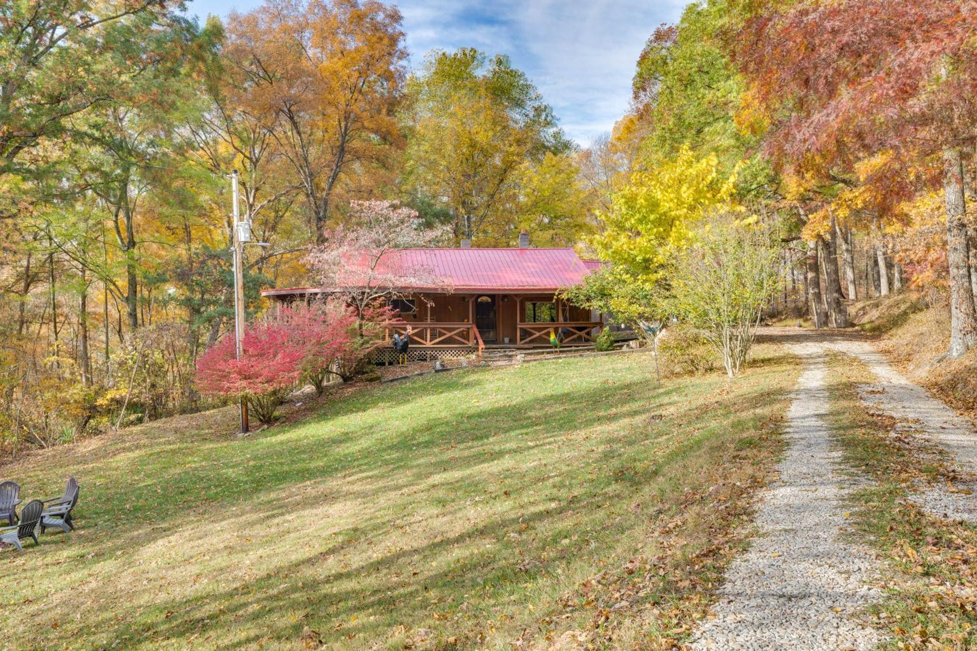 French Lick Getaway With Deck, Grill And Fire Pit! Villa Exterior foto
